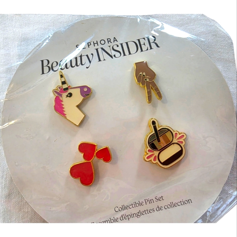 Sephora Beauty Insider Collectible Pin Set